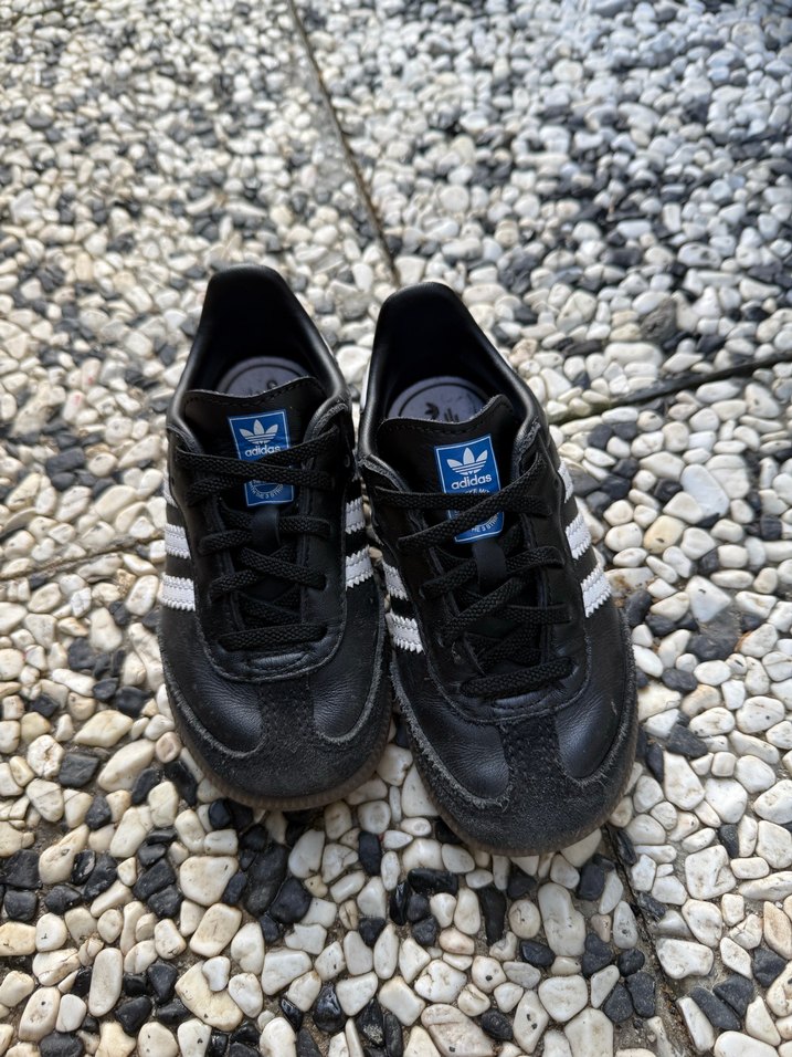 Siyah Adidas çocuk Spor Ayakkabı - Görsel 2