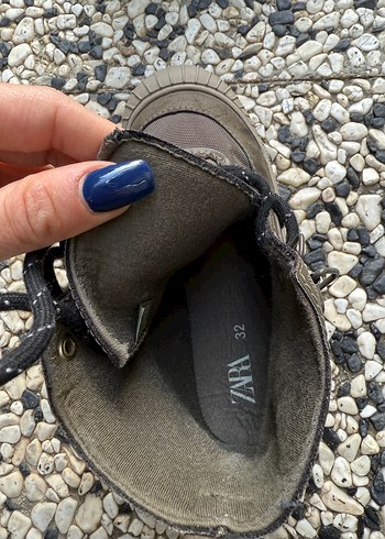 Haki Kamuflajlı Bağcıklı Erkek Bot - Görsel 4