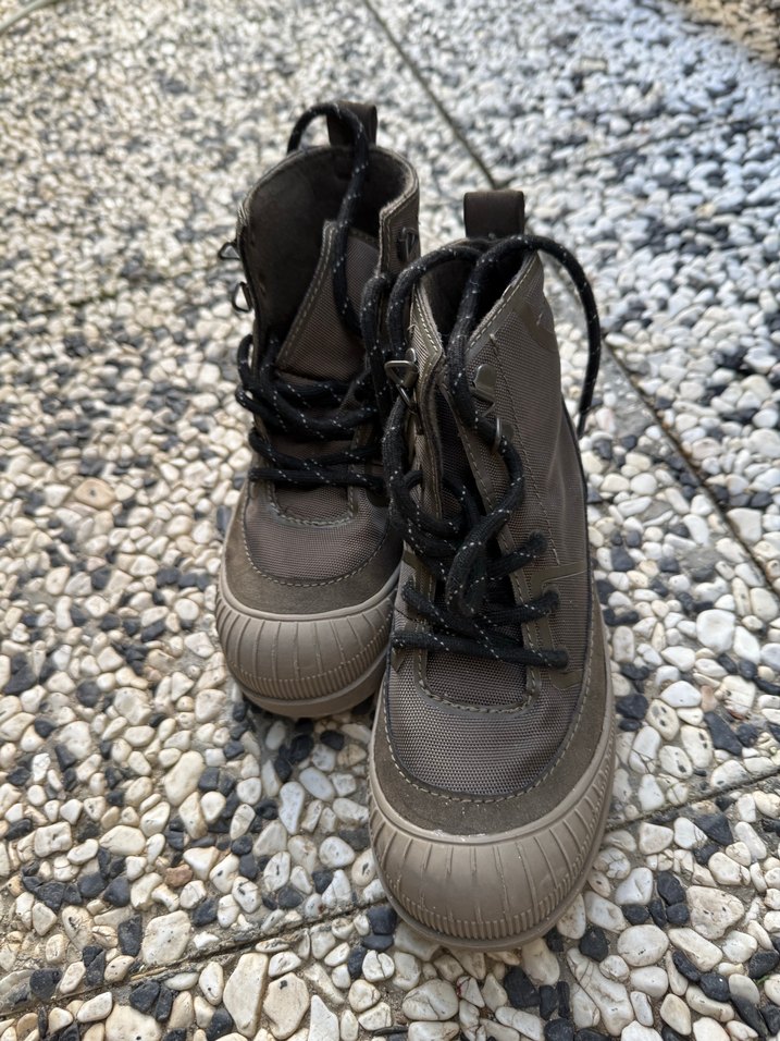 Haki Kamuflajlı Bağcıklı Erkek Bot - Görsel 2