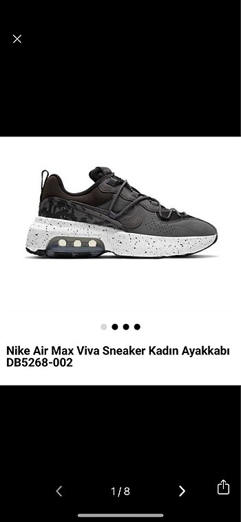 Nike air max viva spor ayakkabı