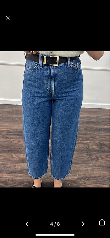 26 Beden mavi Renk Cos tapered jean