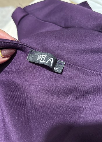 Bordo Straplez Drapeli kısa Abiye Elbise - Görsel 3