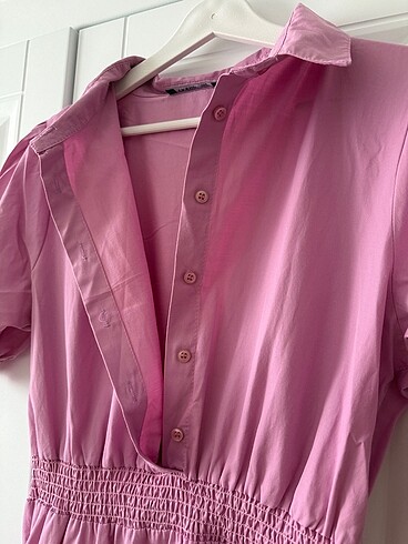 xl Beden Toz pembe elbise