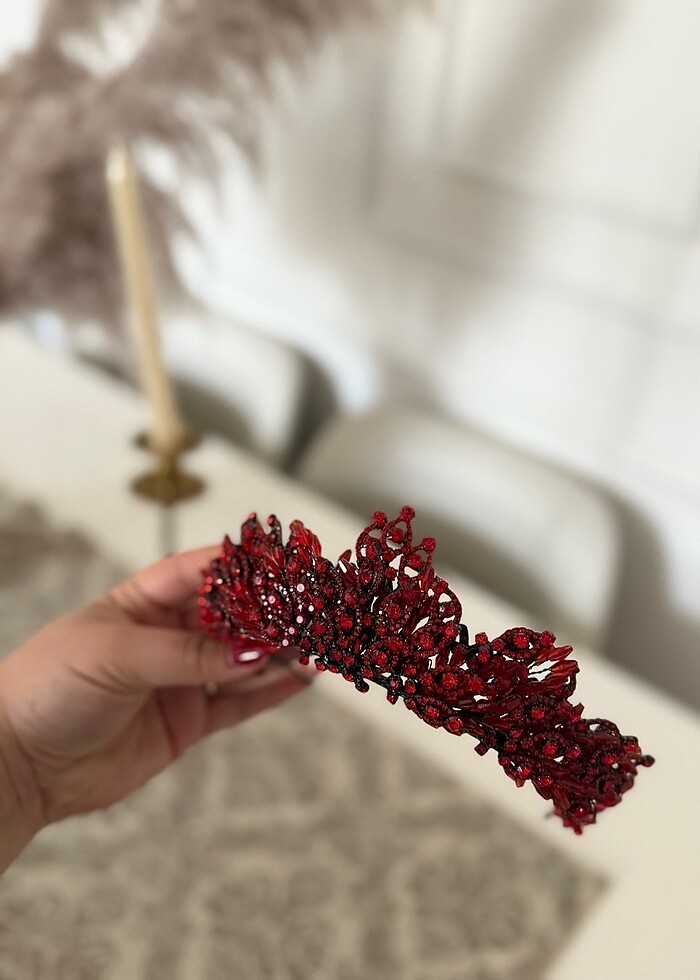 Kırmızı Kına Tacı - Görsel 4