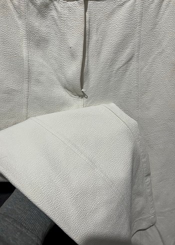 Beyaz Kadın Keten Pantolon - Görsel 4