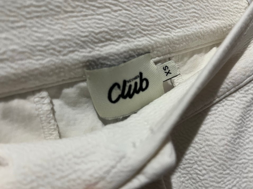 Beyaz Kadın Keten Pantolon - Görsel 3