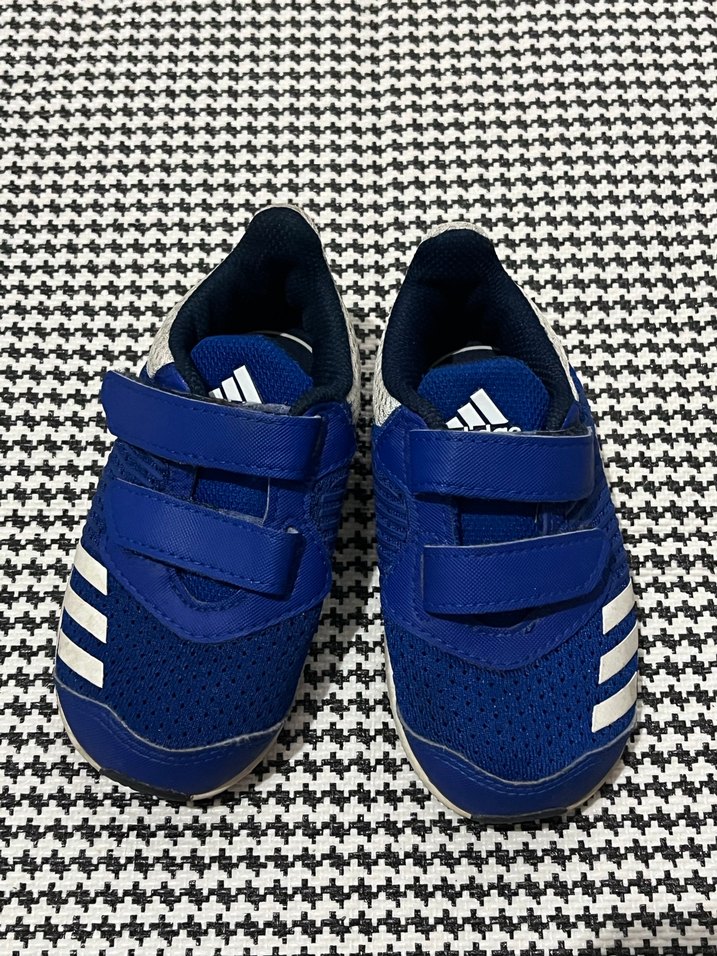 Erkek Çocuk Mavi Cırtlı Spor Ayakkabı - Görsel 2