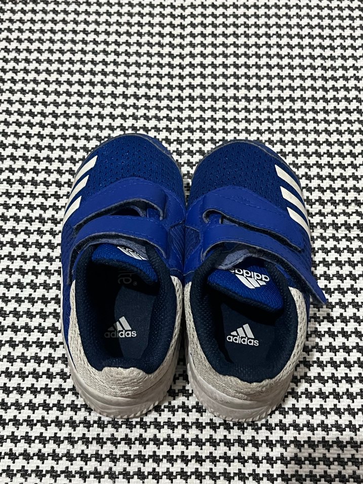 Erkek Çocuk Mavi Cırtlı Spor Ayakkabı - Görsel 3