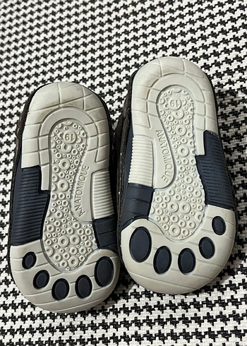 Gri Kahverengi Cırtlı Erkek Bebek İlk Adım Ayakkabısı - Görsel 5