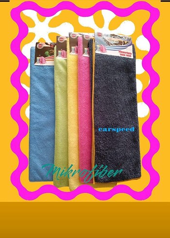 Renkli Mikrofiber Mutfak Havlusu Seti