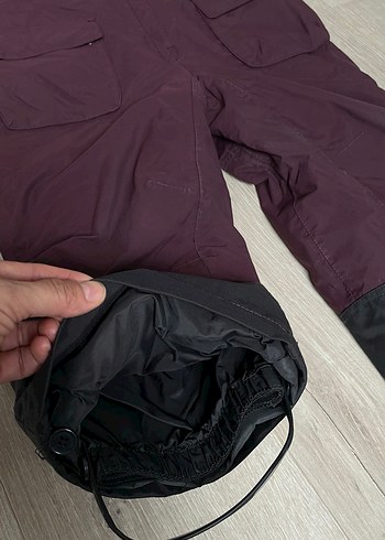 Çocuk Mor Fermuarlı Kayak Tulumu 4 yaş - Görsel 2