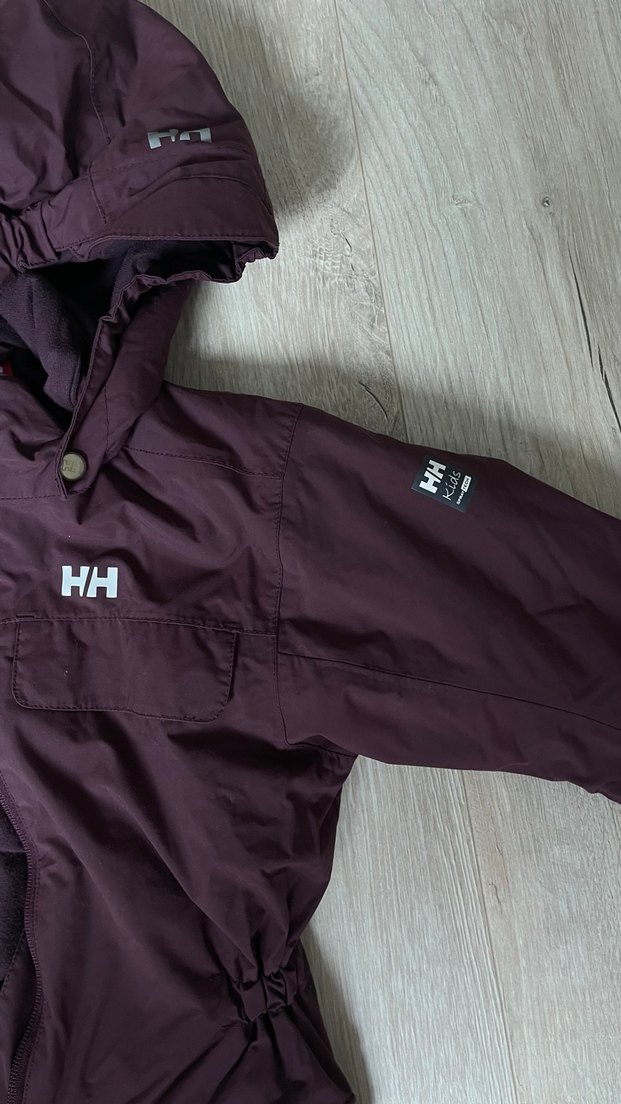 Çocuk Mor Fermuarlı Kayak Tulumu 4 yaş - Görsel 4