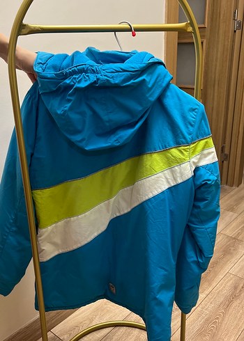 Mavi Kışlık Mont - Görsel 4