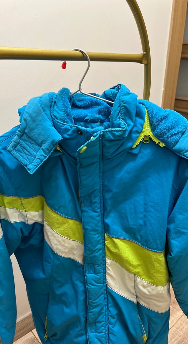 Mavi Kışlık Mont - Görsel 3