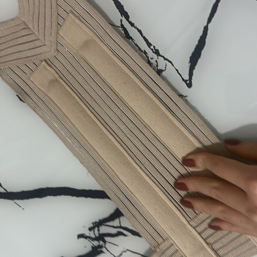 Bej Renkli Hemşire Dik Duruş Korsesi - Görsel 2