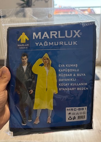 Nike Marlux Siyah Kapusonlu Yagmurluk