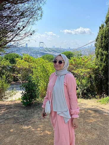 l Beden Modest elbise
