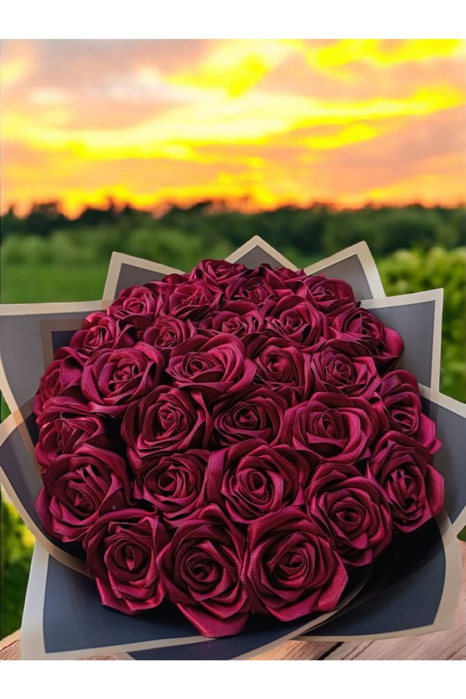 Pembe Gül Buketi - Görsel 4