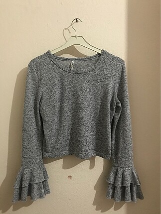 Kol Detaylı Crop Top