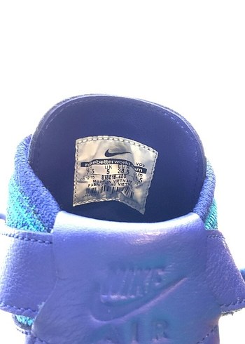 NİKE orjinal  Mavi Kadın Spor Ayakkabı Cırt Cırtlı - Görsel 4