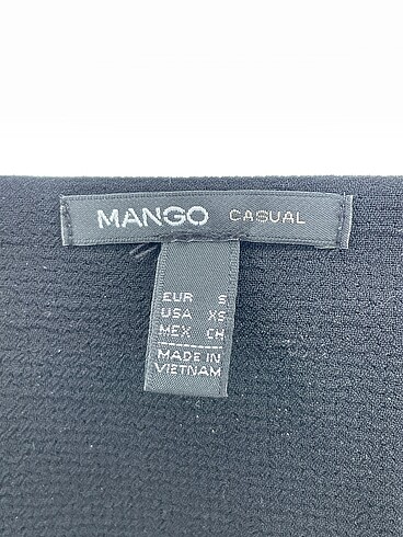 s Beden siyah Renk Mango Bluz %70 İndirimli.