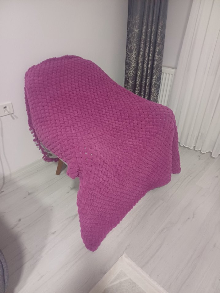 Mor Örgü Çocuk Battaniyesi - Görsel 3