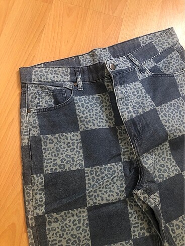 xl Beden Geniş paça jean