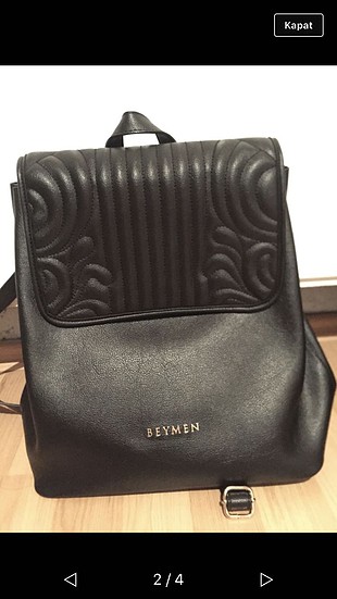 Beymen Siyah beymen sırt çantası