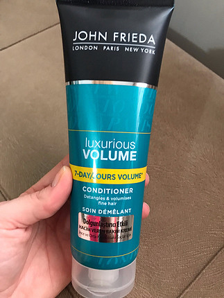 John frieda saç kremi açılmamış