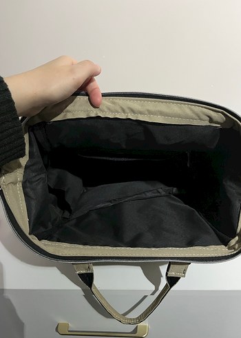 Bej Baskılı Bebek Çantası - Görsel 5