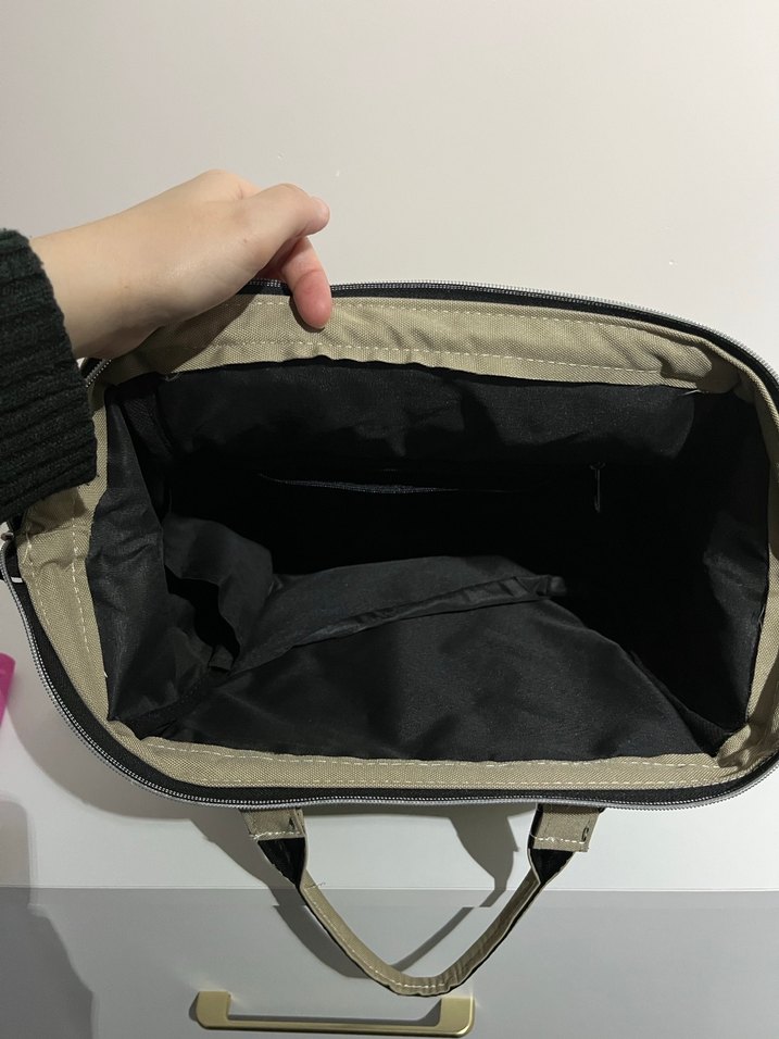 Bej Baskılı Bebek Çantası - Görsel 5