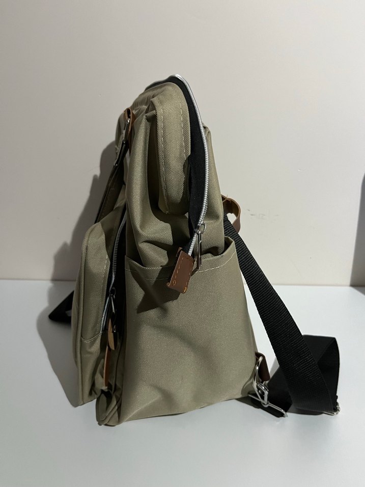 Bej Baskılı Bebek Çantası - Görsel 3