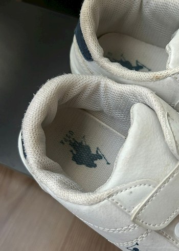 Gri Detaylı Beyaz Erkek Çocuk Spor Ayakkabı - Görsel 4