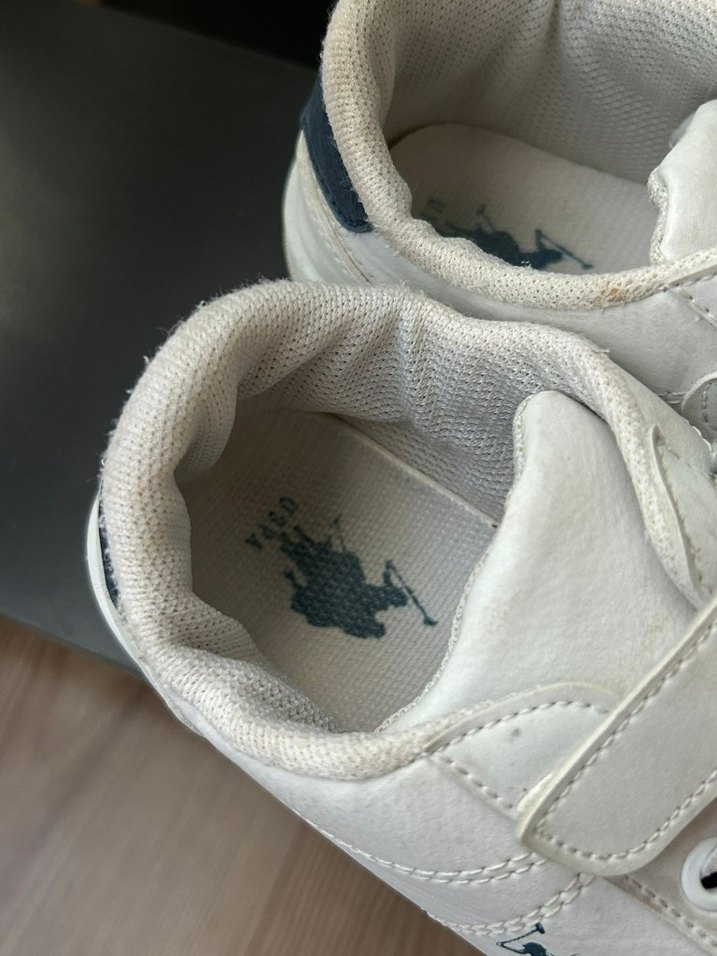 Gri Detaylı Beyaz Erkek Çocuk Spor Ayakkabı - Görsel 4