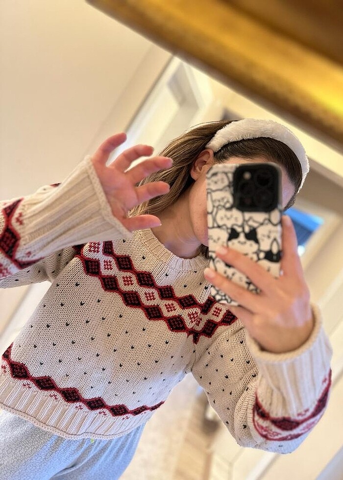 Zara yün kazak - Görsel 4