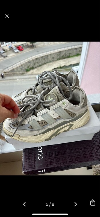 Adidas niteball spor ayakkabı - Görsel 5