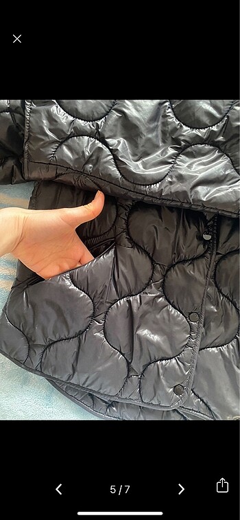 Mango anorak mont - Görsel 4