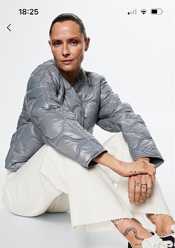 Mango anorak mont - Görsel 5