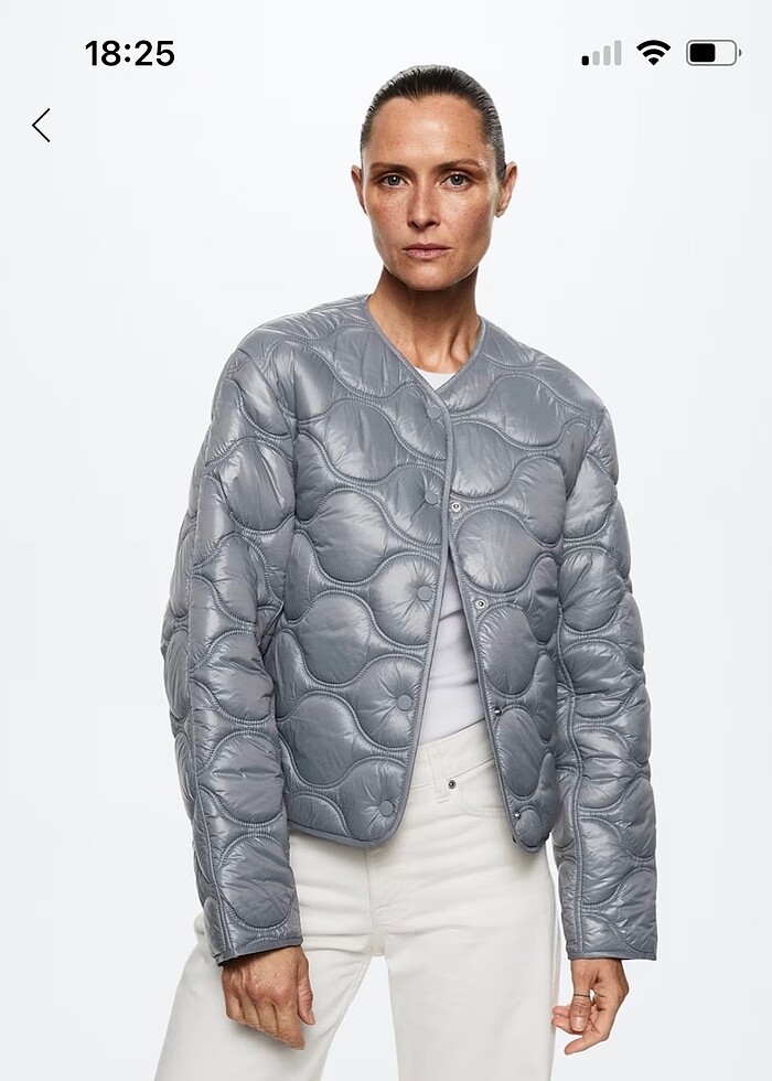 Mango anorak mont - Görsel 3