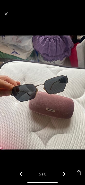 Miu miu güneş gözlüğü - Görsel 4