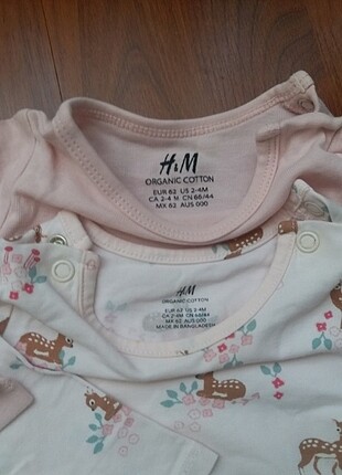 H&M H&M Uzun Kol Bebek Zıbını 2 ~4 ay