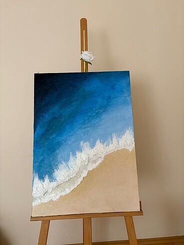 El yapımı tablo Sanat çalışması Sea art