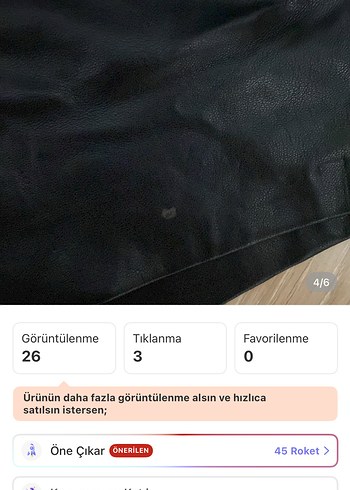 Siyah Deri Mini Şort, Salaş Kesim - Görsel 3