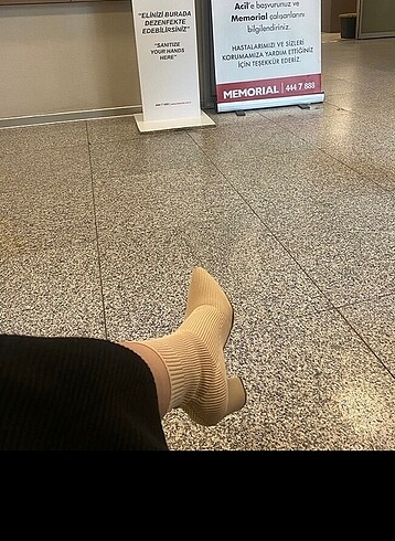 Triko bot / Çorap çizme