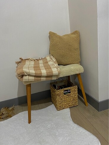 Zara Home Katlanabilir Hasır sepet