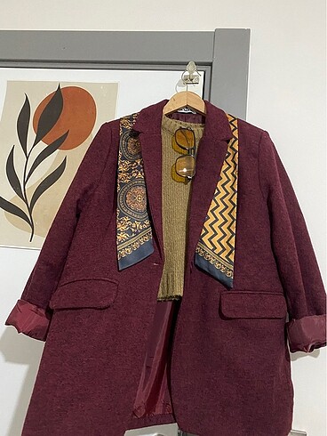 Trendyol & Milla Bordo blazer ceket