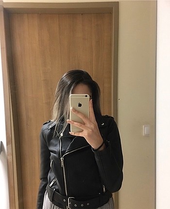 s Beden Deri ceket