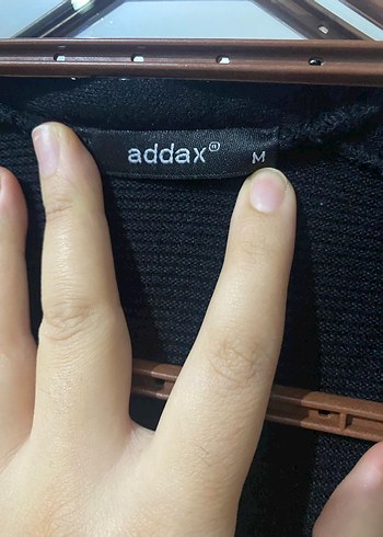 Siyah Kadın Midi Hırka Notched Yaka - Görsel 3