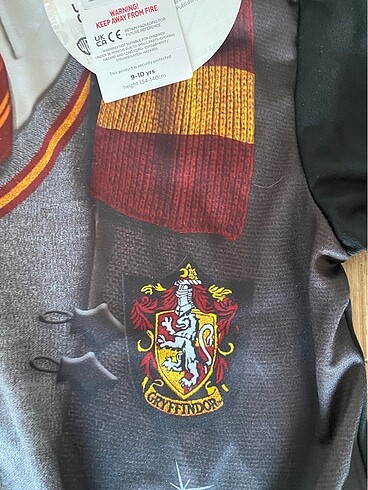9 Yaş Beden Kostüm erkek çocuk Harry Potter