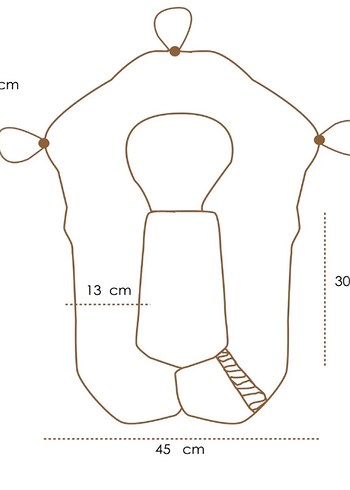 Ayarlanabilir Antibakteriyel Emzirme ve düz kafa yastığı - Görsel 3